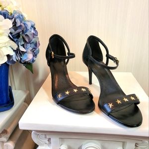 Michael Kors Simone dress sandal; star studded; black; sz.8